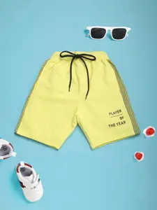 V-Mart Boys Geometric Printed Cotton Shorts
