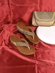 Mochi Embellished Open Toe Wedge Heels