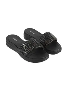 Mochi Textured Open Toe Block Heels