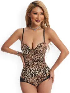 JC Collection Printed Body Shapewear