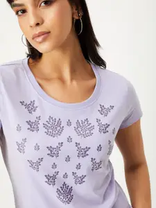 max Women Floral Printed T-shirt