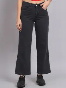 Chemistry Women Straight Fit High-Rise Cotton Stretchable Jeans