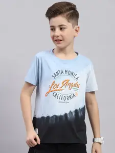 Monte Carlo Boys Typography Printed Cotton Casual T-shirt
