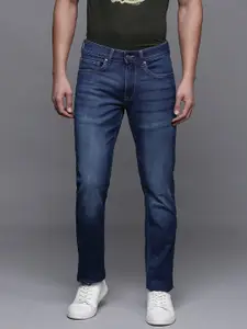 Louis Philippe Jeans Men Slim Fit Light Fade Stretchable Jeans