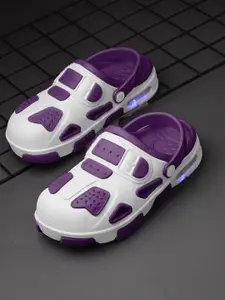 BIRDE Boys Colourblocked Synthetic Comfortable Clogs