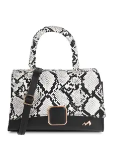 Metro Textured PU Structured Satchel with Tasselled