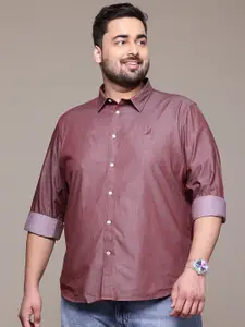 Nautica Men Plus Size Premium Slim Fit Casual Shirt