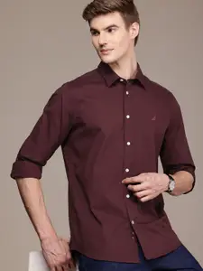 Nautica Men Premium Pure Cotton Casual Shirt