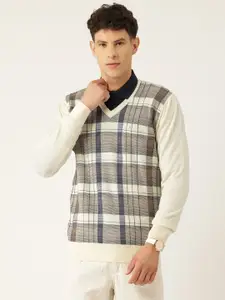 Monte Carlo Checked Woollen Pullover