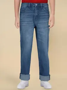 Allen Solly Junior Boys Relaxed Fit Heavy Fade Jeans