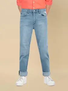 Allen Solly Junior Boys Slim Fit Light Fade Jeans