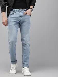 U.S. Polo Assn. Denim Co. Men Brandon Slim Tapered Fit Light Fade Stretchable Jeans