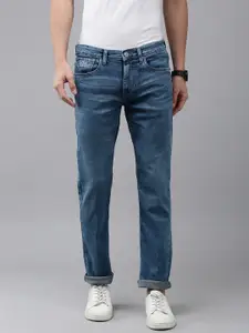 U.S. Polo Assn. Denim Co. Men Brandon Slim Tapered Heavy Fade Jeans