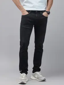 U.S. Polo Assn. Denim Co. Men Brandon Slim Tapered Fit Mid-Rise Stretchable Jeans