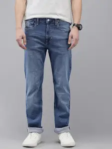 U.S. Polo Assn. Denim Co. Men Harold Slim Straight Fit Light Fade Stretchable Jeans