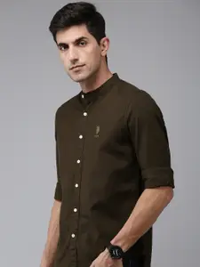 U.S. Polo Assn. Denim Co. Pure Cotton Slim Fit Casual Shirt