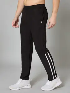 TURNFIT Men Stiped Mid Rise Track Pants