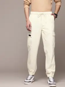 The Roadster Lifestyle Co. Men Relaxed Fit Cargo Joggers