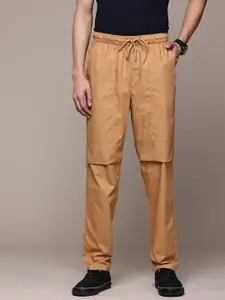 The Roadster Lifestyle Co. Men Baggy Fit Parachute Trousers