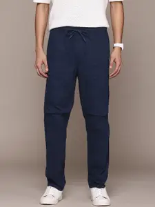 The Roadster Lifestyle Co. Men Cotton Baggy Fit Trousers