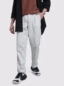 The Roadster Life Co. Men Twill Pure Cotton Trousers