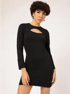 DressBerry Cut-Out Detail Bodycon Mini Dress
