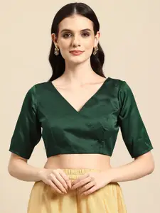 flaher Satin Readymade Saree Blouse