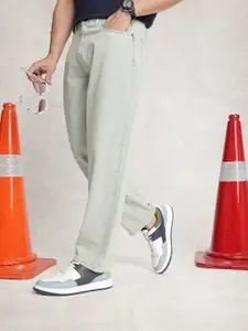 WROGN Men Loose Fit Pure Cotton Jeans