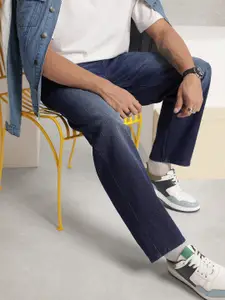 WROGN Men Loose Fit Pure Cotton Jeans