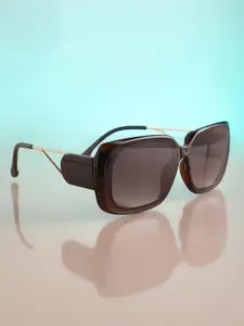HAUTE SAUCE by  Campus Sutra HAUTE SAUCE by Campus Sutra Women Rectangle Sunglasses With Polarised Lens AW24_HSSG2622