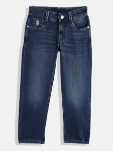 U.S. Polo Assn. Kids Boys Slim Fit Light Fade Stretchable Jeans
