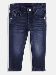 U.S. Polo Assn. Kids Boys Skinny Fit Light Fade Stretchable Jeans