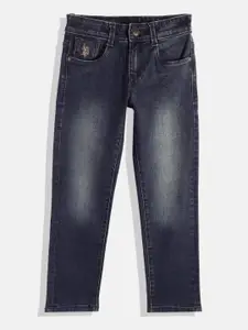 U.S. Polo Assn. Kids Boys Slim Fit Light Fade Stretchable Jeans