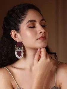 PANASH Contemporary Half Hoop Earrings