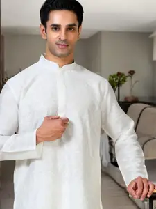 TATTVA Men Chikankari Kurta