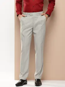 INVICTUS Men Weft Stetch- 2 Way Comfort Stretch Slim Fit Trousers