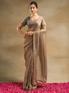 kasee Embellished Zari Silk Blend Saree