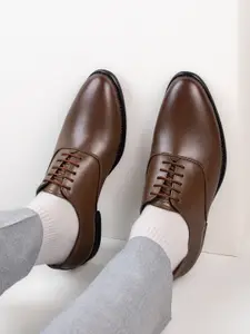 Alberto Torresi Men Synthetic Lace Up Formal Derbys