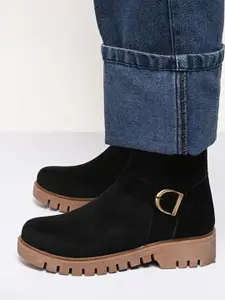 Roadster Women Block Heeled Regular Boots