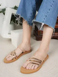 DressBerry Women Open Toe Flats