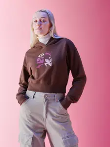 Puma Women Classics Artisanal Graphic Printed Hoodie