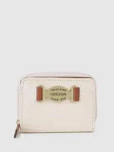 Hidesign Women Santiago Animal Textured Leather Zip Around Wallet
