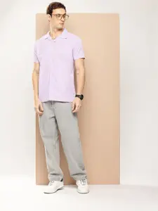 encore by INVICTUS Opaque Striped Casual Shirt