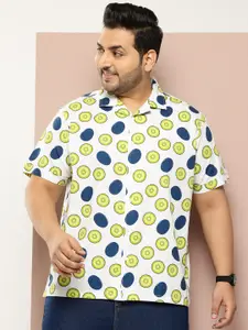 Sztori Men Standard Opaque Printed Pure Cotton Casual Shirt