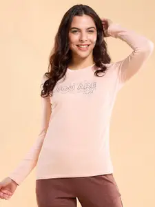 Enamor E157 Graphic Printed Basic Stretchable Cotton T-shirt