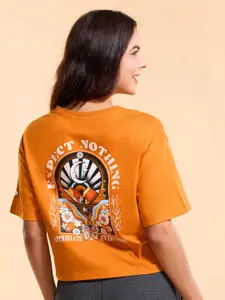 Enamor Graphic Design Cotton S/JSY T-Shirt-E3G5