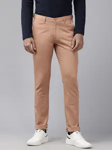 Blackberrys Men Skinny Fit Mid-Rise Trousers
