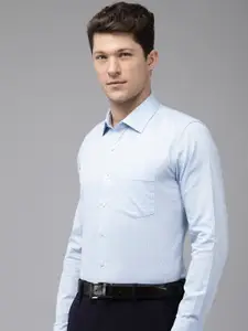 Van Heusen Textured Slim Fit Pure Cotton Formal Shirt
