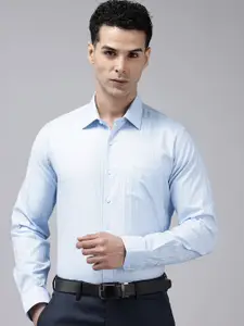 Van Heusen Slim Fit Opaque Striped Pure Cotton Formal Shirt