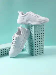 Liberty Leap7x kids White Lacing School Shoes